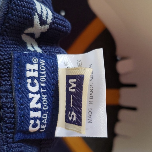 Cinch Hat Cowboy Hat Western Hat Cachucha Vaquera S/M Flexfit Solid Back - Picture 8 of 11